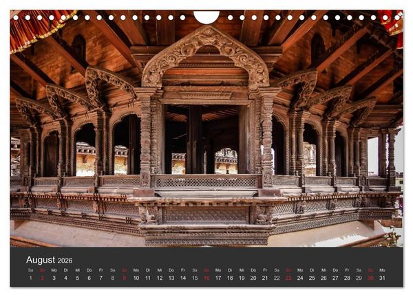 Produktbild: Nepal 2026 - Dem Himmel so nah (Wandkalender 2026 DIN A4 quer), CALVENDO Monatskalender
