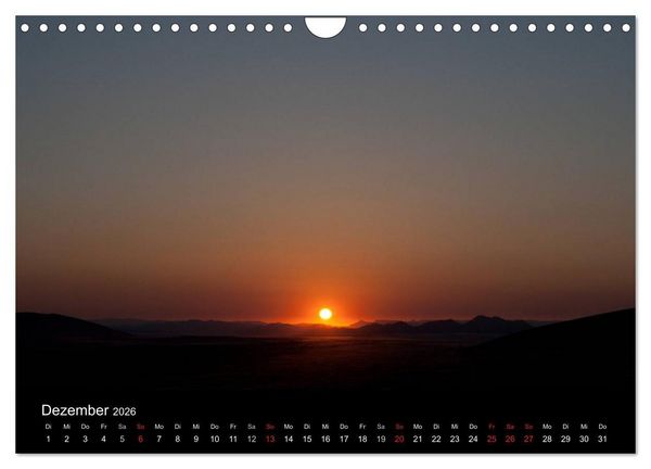 Produktbild: Namibia (Wandkalender 2026 DIN A4 quer), CALVENDO Monatskalender