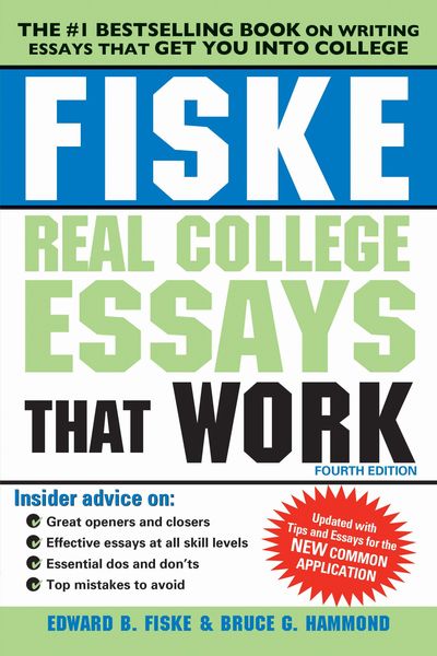 Produktbild: Fiske Real College Essays That Work