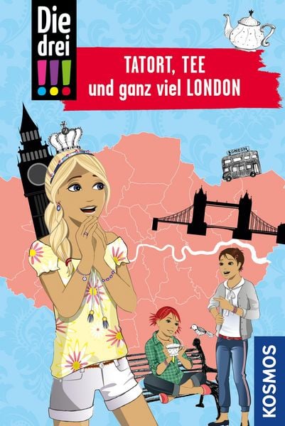 Produktbild: Die drei !!!, Tatort, Tee und ganz viel London (drei Ausrufezeichen)