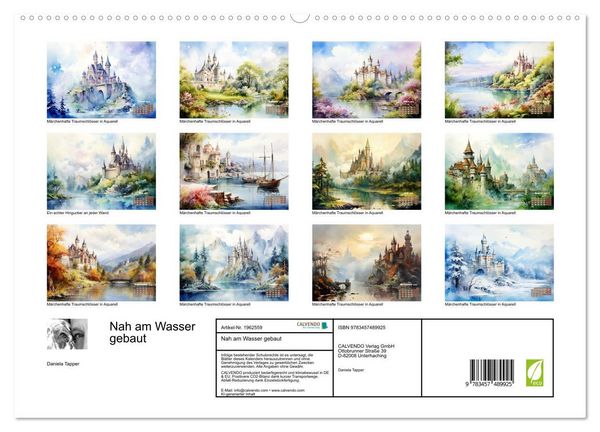 Produktbild: Nah am Wasser gebaut (hochwertiger Premium Wandkalender 2026 DIN A2 quer), Kunstdruck in Hochglanz