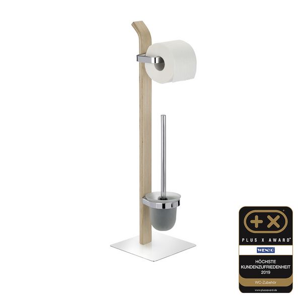 Produktbild: Stand WC-Garnitur Mod. Samona Nature, aus Holz