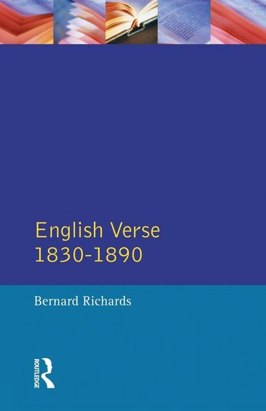 Produktbild: English Verse 1830 - 1890
