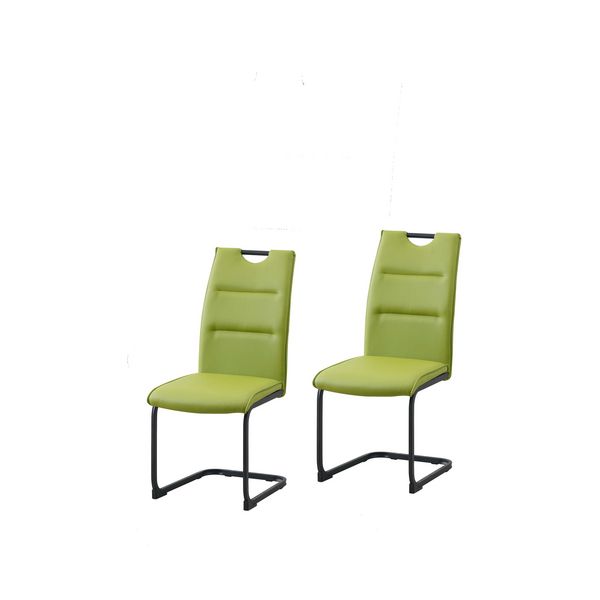 Produktbild: HTI-Living Schwingstuhl 2er Set PU gr&uuml;n DannyP Schwingstuhl 2er Set PU gr&uuml;n DannyP