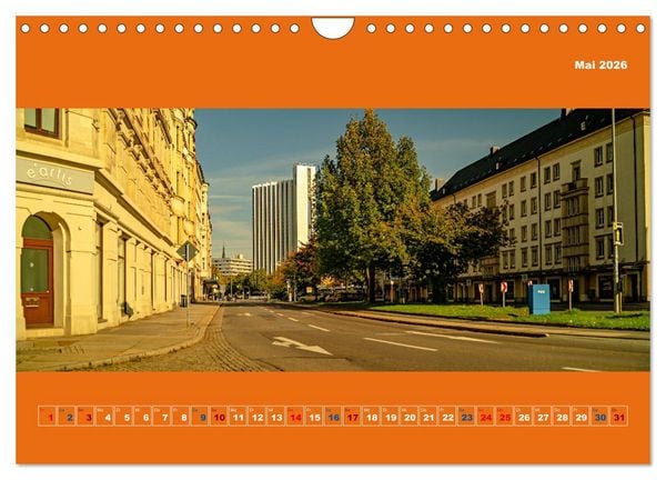Produktbild: Chemnitz Ansichten (Wandkalender 2026 DIN A4 quer), CALVENDO Monatskalender
