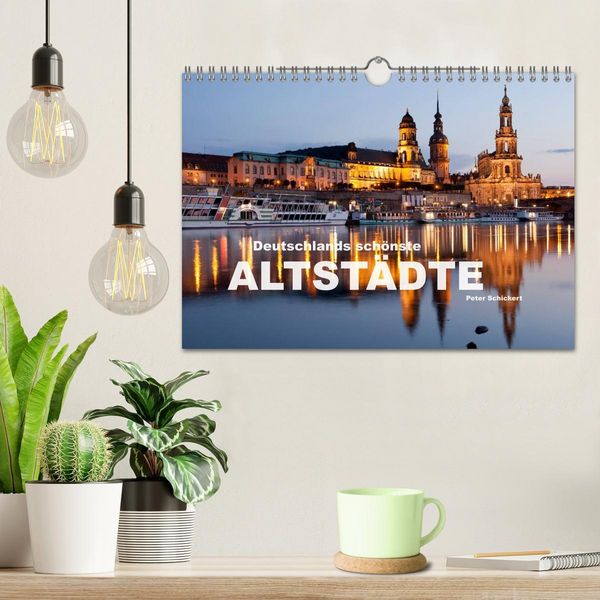 Produktbild: Deutschlands sch&ouml;nste Altst&auml;dte (Wandkalender 2026 DIN A4 quer), CALVENDO Monatskalender
