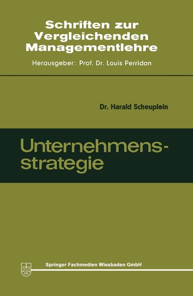 Produktbild: Unternehmensstrategie