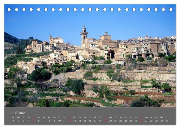 Produktbild: Trauminsel Mallorca (Tischkalender 2026 DIN A5 quer), CALVENDO Monatskalender