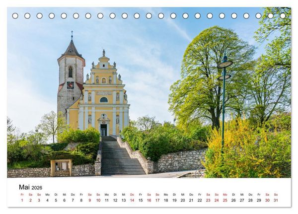 Produktbild: Das Weinviertel im wundersch&ouml;nen Nieder&ouml;sterreich. (Tischkalender 2026 DIN A5 quer), CALVENDO Monatskalender