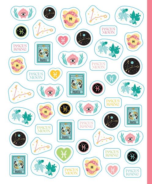 Produktbild: So. Many. Astrology Stickers.