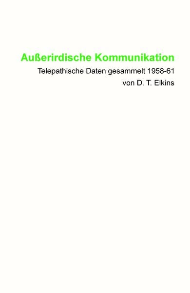 Produktbild: Au&szlig;erirdische Kommunikation