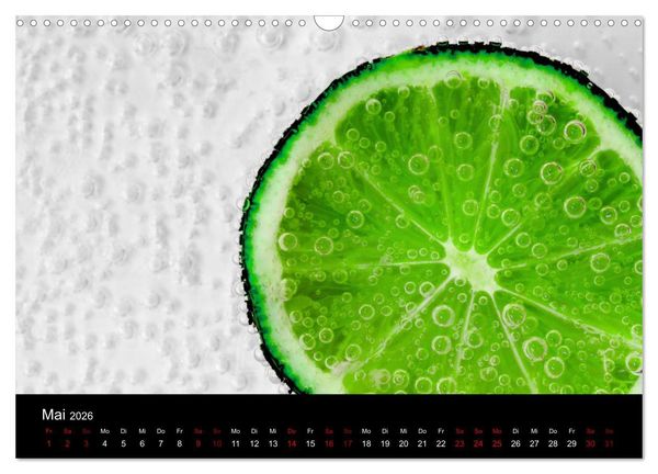 Produktbild: Erfrischend fruchtig (Wandkalender 2026 DIN A3 quer), CALVENDO Monatskalender