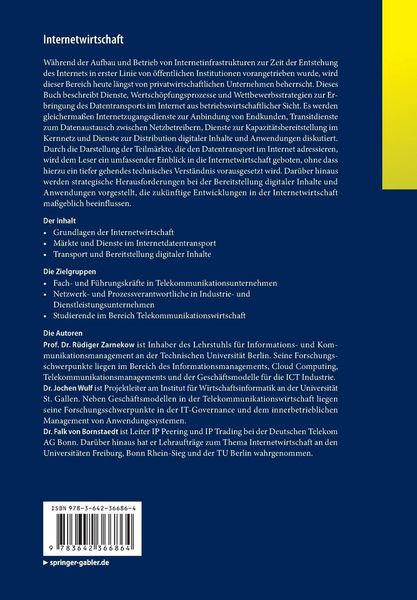 Produktbild: Internetwirtschaft