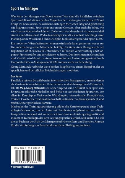 Produktbild: Sport f&uuml;r Manager