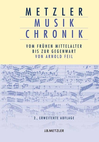 Produktbild: Metzler Musik Chronik