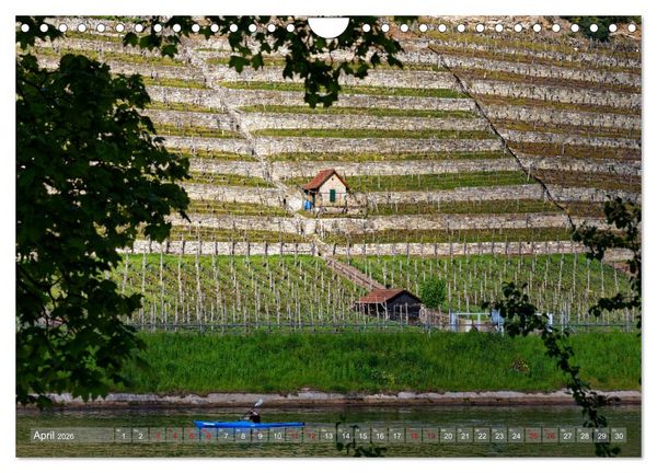 Produktbild: Weinbergh&auml;uschen - Schutz- und Werkzeughaus f&uuml;r den Weing&auml;rtner (Wandkalender 2026 DIN A4 quer), CALVENDO Monatskalender