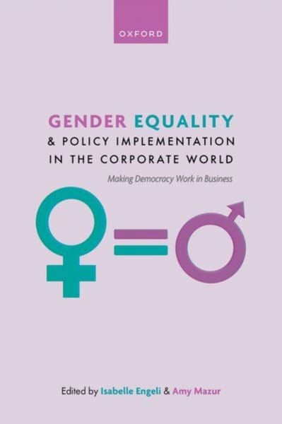 Produktbild: Gender Equality and Policy Implementation in the Corporate World