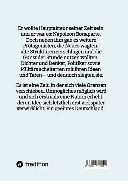 Produktbild: Vorstellungen deutscher Einheit in der napoleonischen &Auml;ra