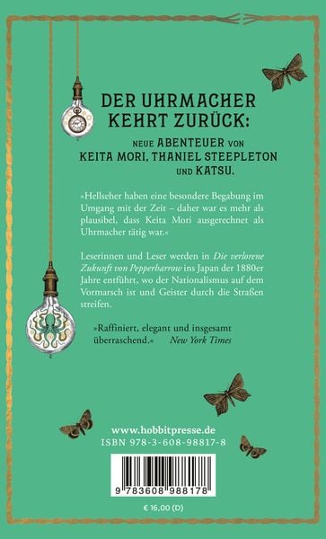Produktbild: Die verlorene Zukunft von Pepperharrow