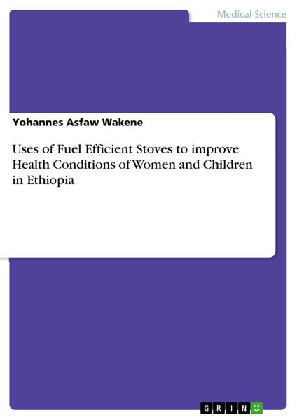 Produktbild: Uses of Fuel Efficient Stoves to improve Health Conditions of Women and Children in Ethiopia