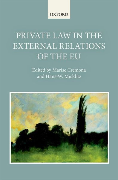Produktbild: Private Law in the External Relations of the EU
