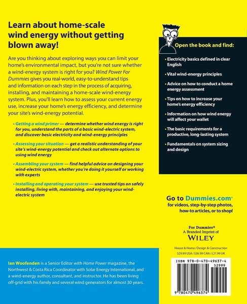 Produktbild: Wind Power For Dummies