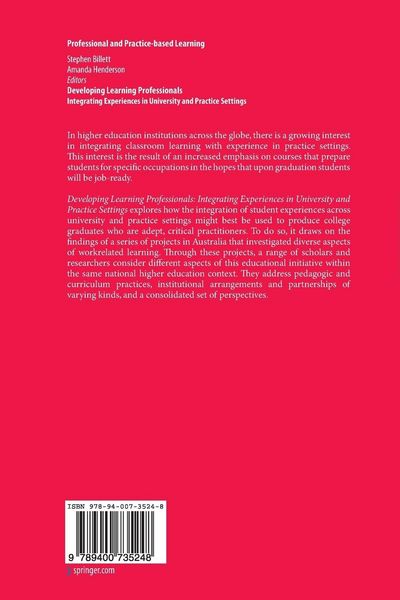Produktbild: Developing Learning Professionals