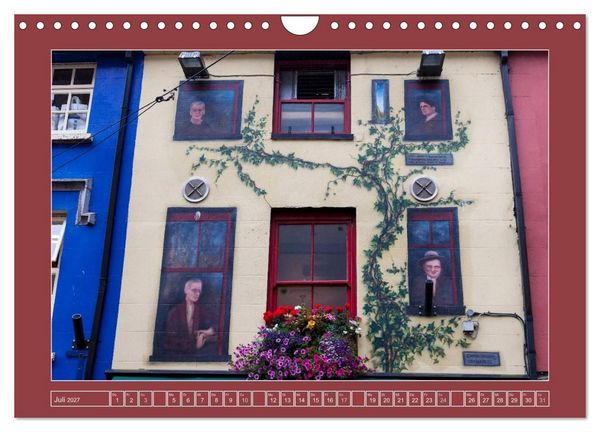 Produktbild: IRLAND - Die sch&ouml;nsten Fassadenmalereien (Wandkalender 2027 DIN A4 quer), CALVENDO Monatskalender