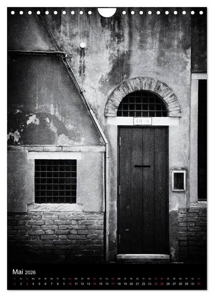 Produktbild: Venice Noir - Das etwas andere Venedig (Wandkalender 2026 DIN A4 hoch), CALVENDO Monatskalender
