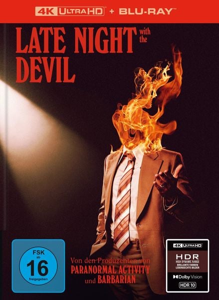 Late Night with the Devil - 2-Disc Limited Collector's Edition im Mediabook (4K Ultra HD + Blu-ray)