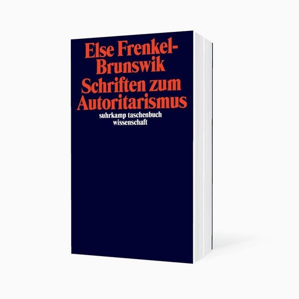 Produktbild: Schriften zum Autoritarismus