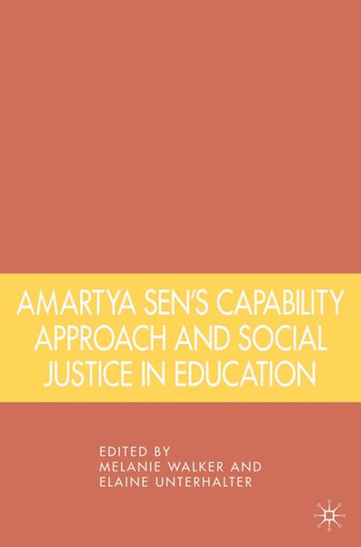 Produktbild: Amartya Sen's Capability Approach and Social Justice in Education