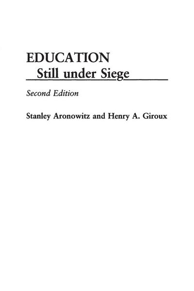 Produktbild: Education Still Under Siege