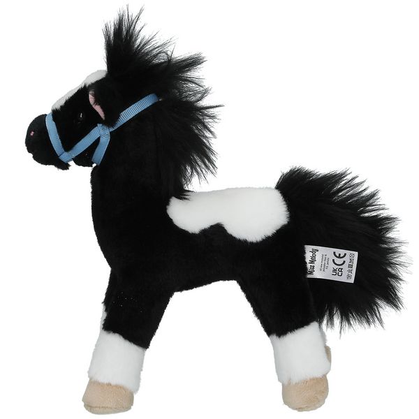 Produktbild: Miss Melody Pl&uuml;schpferd Schwarz Wei&szlig; 18 cm