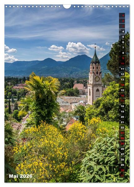 Produktbild: Stadtherz MERAN (Wandkalender 2026 DIN A3 hoch), CALVENDO Monatskalender
