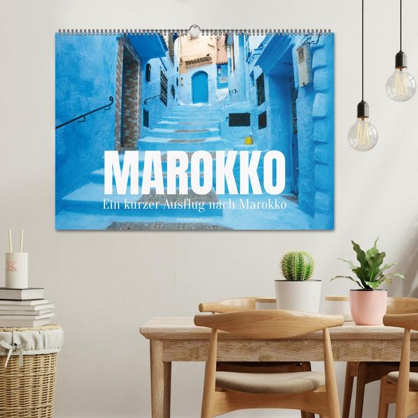 Produktbild: Ein kurzer Ausflug nach Marokko (Wandkalender 2027 DIN A2 quer), CALVENDO Monatskalender