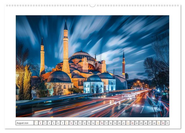Produktbild: Ber&uuml;hmte Wahrzeichen (hochwertiger Premium Wandkalender 2026 DIN A2 quer), Kunstdruck in Hochglanz