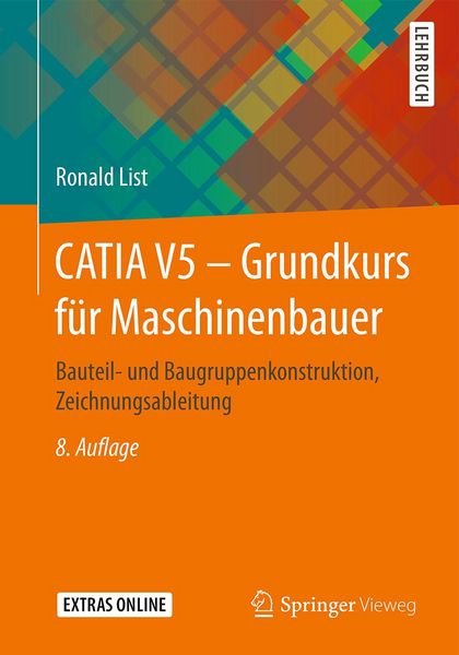 Produktbild: CATIA V5 - Grundkurs f&uuml;r Maschinenbauer