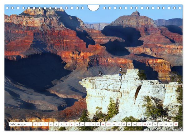Produktbild: Grand Canyon, Nationalpark (Wandkalender 2026 DIN A4 quer), CALVENDO Monatskalender