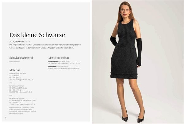 Produktbild: Ganz in Schwarz &ndash; Mode und Accessoires stricken in der edelsten Farbe der Welt