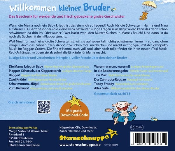 Produktbild: Willkommen kleiner Bruder