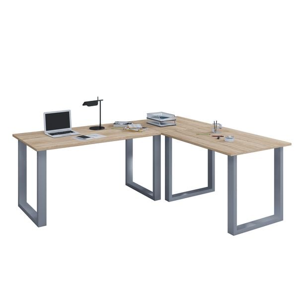 Produktbild: U Schreibtisch Eckschreibtisch L Form 160x130x50