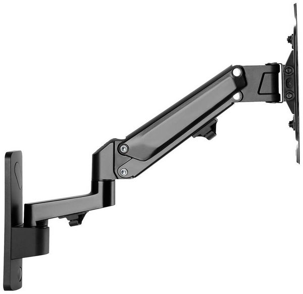Produktbild: Digitus DA-90428 Monitor-Wandhalterung 1 Display(s) 43,2cm (17\") - 114,3cm (45\") Schwarz Ausziehbar, Drehbar, H&ouml;henverstellbar