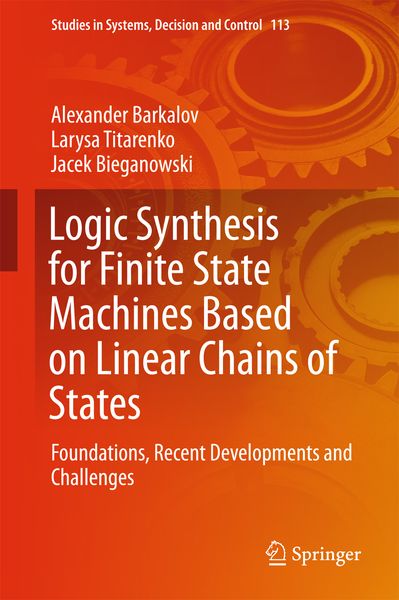 Produktbild: Logic Synthesis for Finite State Machines Based on Linear Chains of States