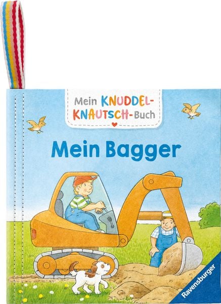 Produktbild: Mein Knuddel-Knautsch-Buch - Mein Bagger