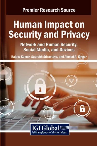 Produktbild: Human Impact on Security and Privacy: Network and Human Security, Social Media, and Devices