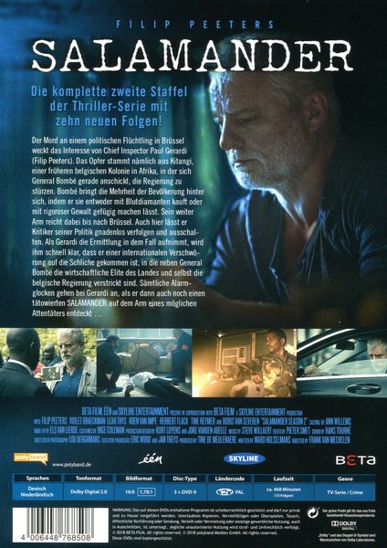 Produktbild: Salamander - Staffel 2 [3 DVDs]