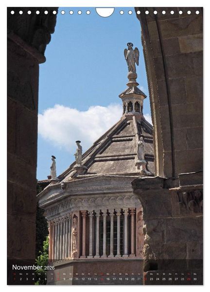 Produktbild: Bergamo (Wandkalender 2026 DIN A4 hoch), CALVENDO Monatskalender