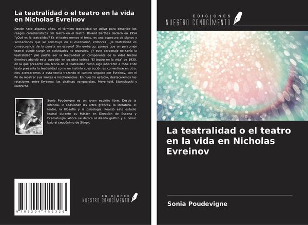 Produktbild: La teatralidad o el teatro en la vida en Nicholas Evreinov