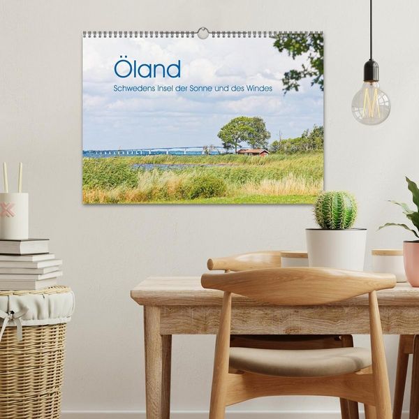 Produktbild: &Ouml;land - Schwedens Insel der Sonne und des Windes (Wandkalender 2026 DIN A3 quer), CALVENDO Monatskalender